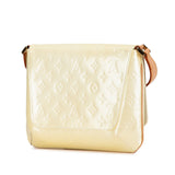 White Louis Vuitton Monogram Vernis Thompson Street Shoulder Bag