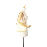 White Louis Vuitton Monogram Vernis Thompson Street Shoulder Bag