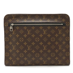 Louis Vuitton Macassar  Canvas Clutch Bag