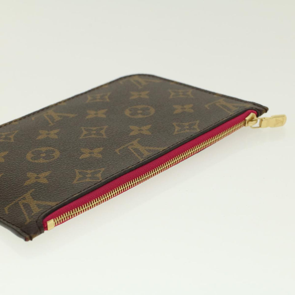 Louis Vuitton Pochette Neverfull  Canvas Clutch Bag