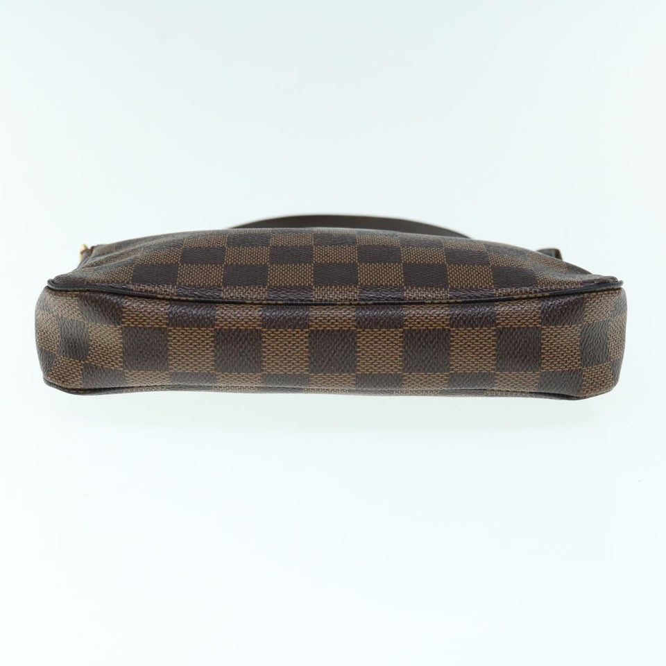 Louis Vuitton Pochette Accessoire  Canvas Clutch Bag
