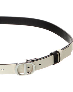 Dior Montaigne Reversible Leather Belt