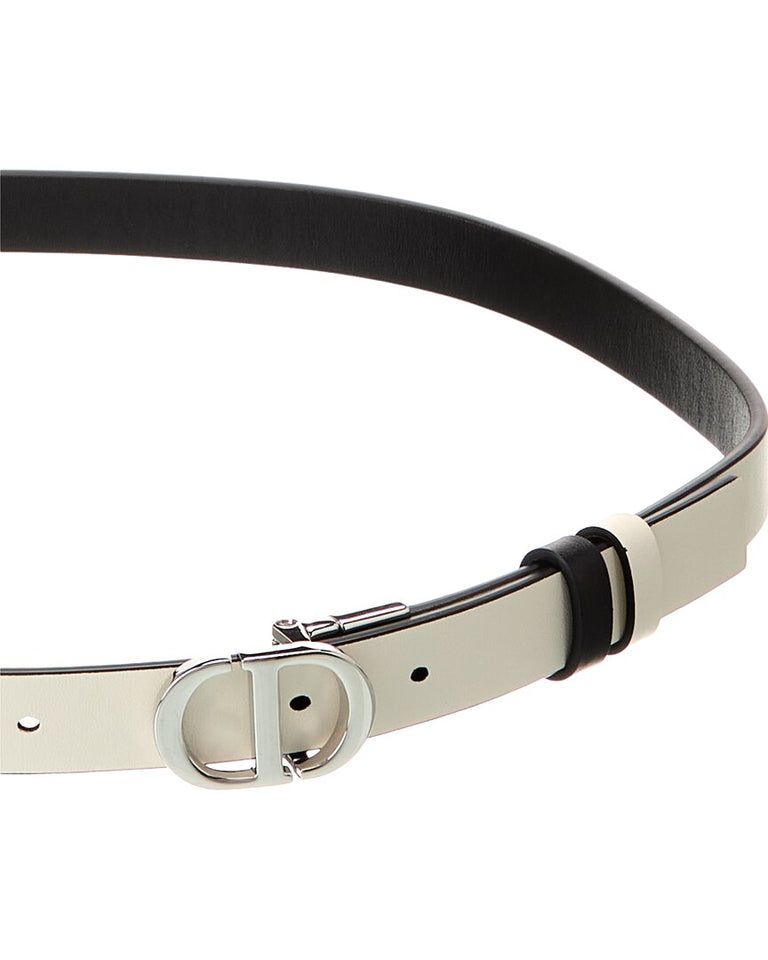 Dior Montaigne Reversible Leather Belt
