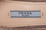 Prada Taupe Leather Pumps SZ 38