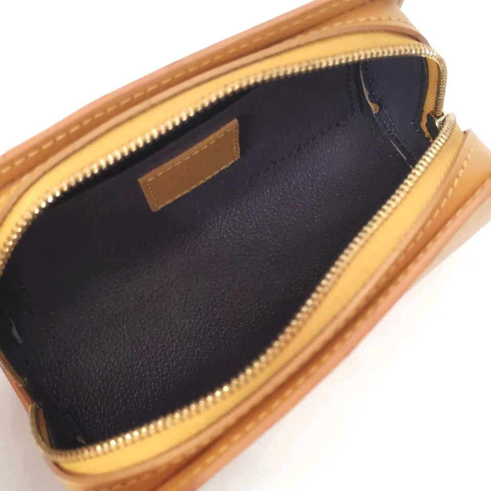 Louis Vuitton Dauphine  Leather Clutch Bag