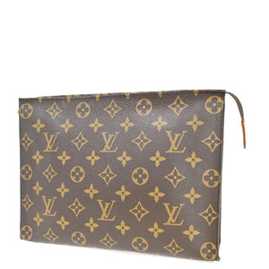 Louis Vuitton Poche Toilette  Canvas Clutch Bag