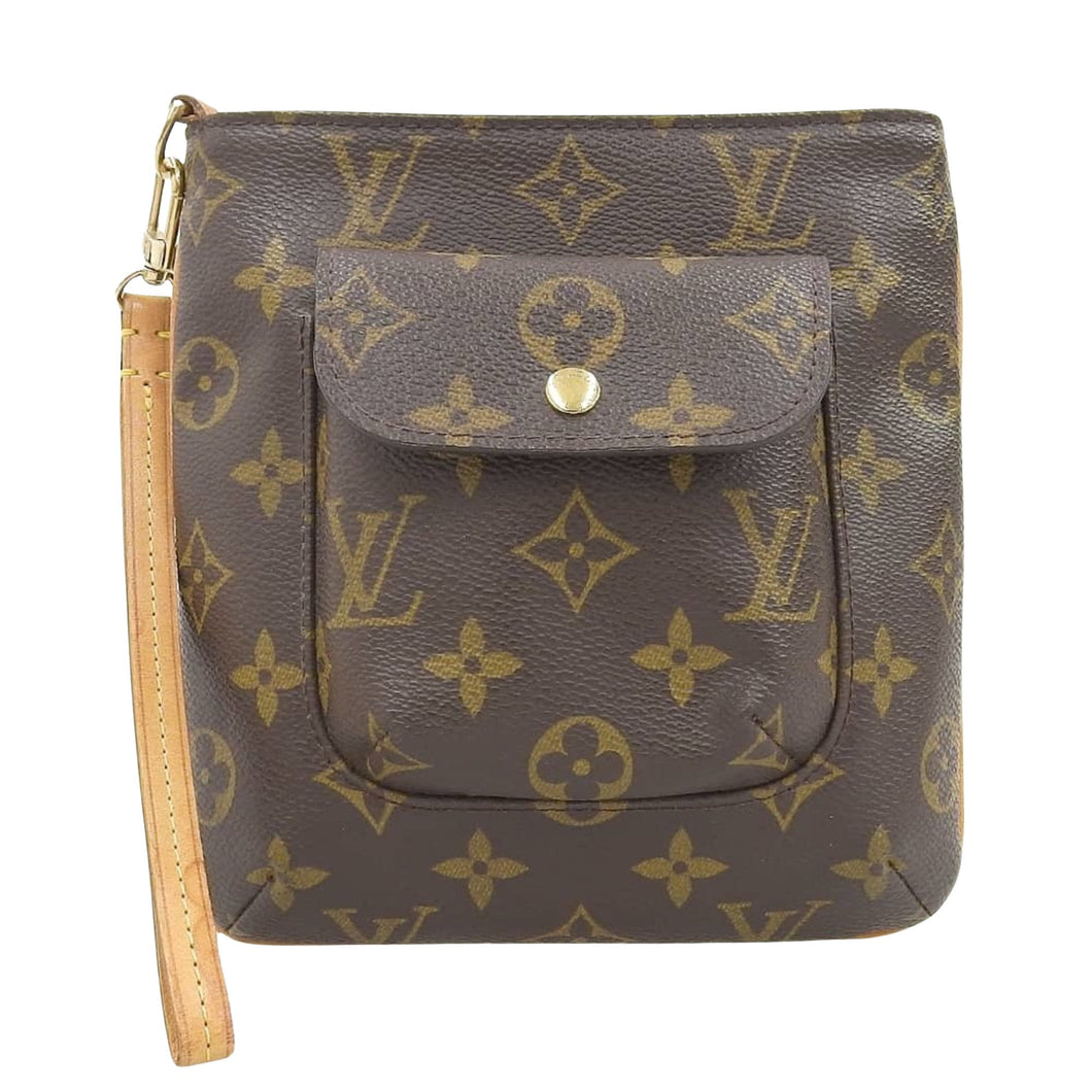 Louis Vuitton Partition  Canvas Clutch Bag