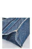 CHRISTIAN DIOR Book Tote Oblique Blue
