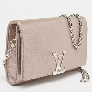 Louis Vuitton  Iridescent Leather Chain Louise Clutch