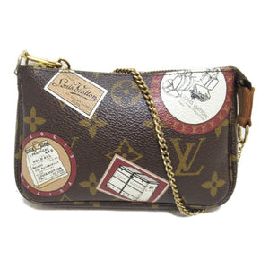 Louis Vuitton Mini Pochette Accessoires  Canvas Clutch Bag