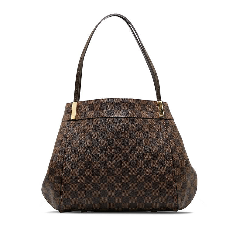 Louis Vuitton Damiere Maribor PM Toilet Bag N41215 Brown PVC Leather  Louis Vuitton