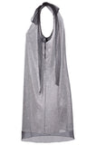 PRADA Rhinestone Dress Silver