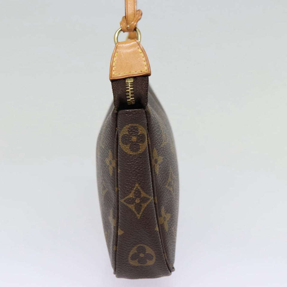 Louis Vuitton Pochette Accessoire  Canvas Clutch Bag
