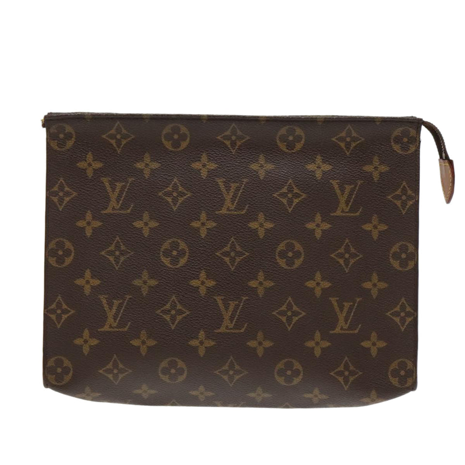 Louis Vuitton Poche Toilette  Canvas Clutch Bag