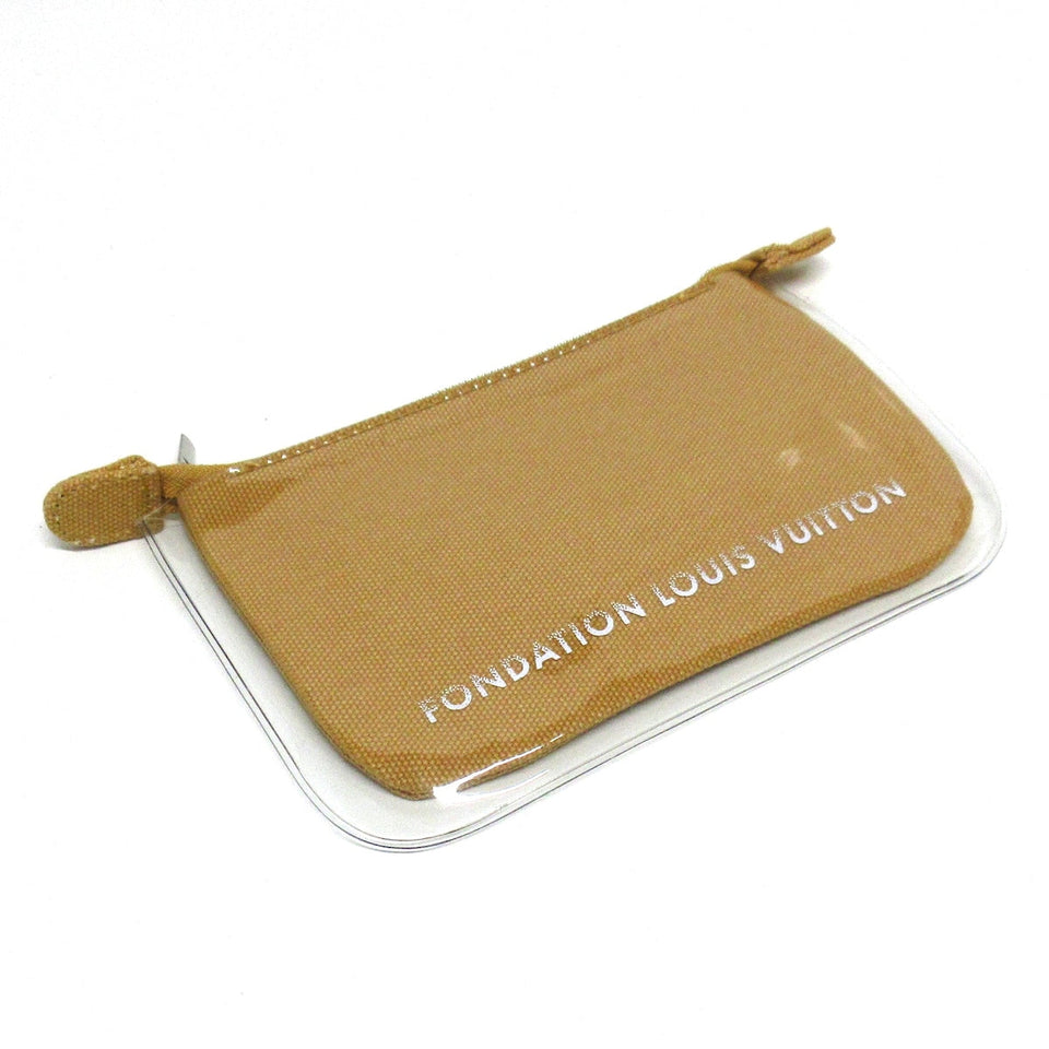 Louis Vuitton Fondation  Canvas Clutch Bag