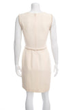 Chanel Cream Sleeveless Dress SZ 36