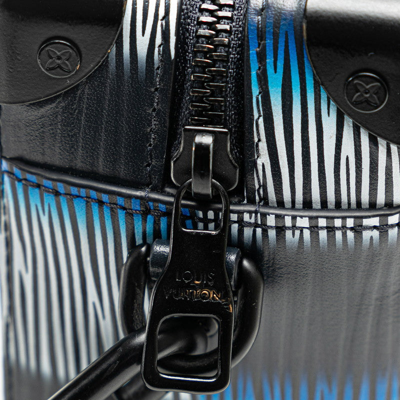 Louis Vuitton Damier Rush Epi Mini St Tank Chain Shoulder Bag M23728 Black White Leather  Louis Vuitton