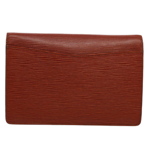 Louis Vuitton Montaigne  Leather Clutch Bag