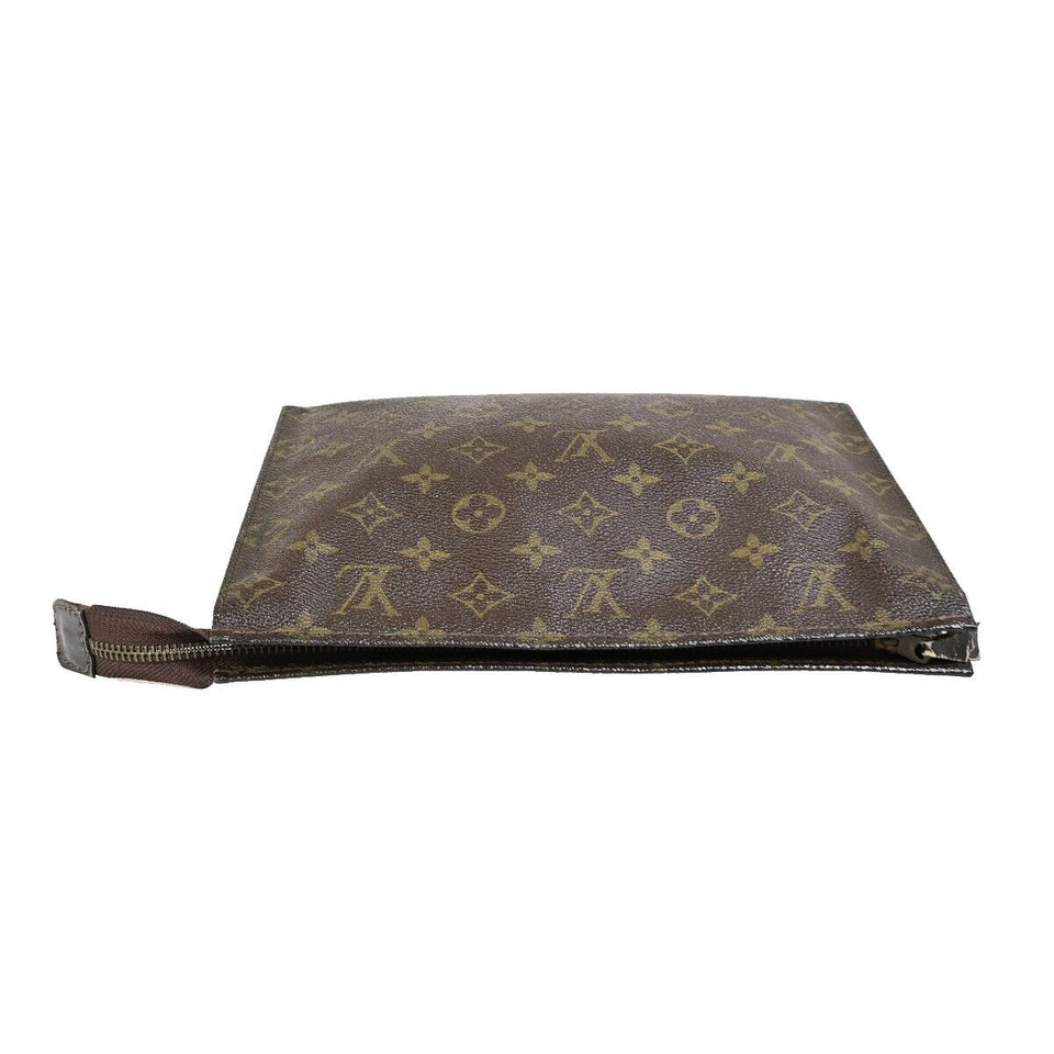 Louis Vuitton Trousse De Toilette  Canvas Clutch Bag