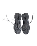 Dior D-Connect Sneakers in Black Leather and Neoprene