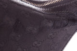 Gucci Vintage Black Monogram Hobo