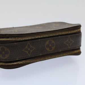 Louis Vuitton Trousse Brush Pm  Canvas Clutch Bag
