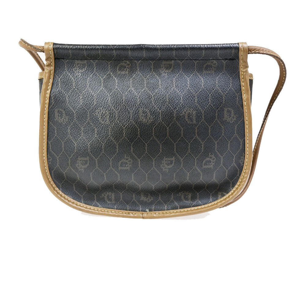 Dior Honeycomb  Canvas Shoulder Bag