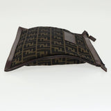 Fendi Zucca  Canvas Clutch Bag (Pre-Owned)