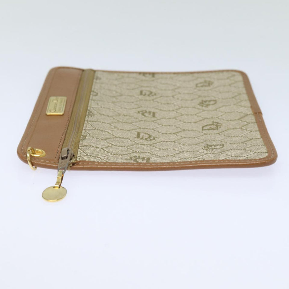 Dior Honeycomb  Canvas Clutch Bag