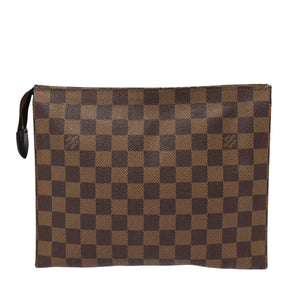 Louis Vuitton Poche Toilette  Canvas Clutch Bag