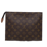 Louis Vuitton Poche Toilette  Canvas Clutch Bag