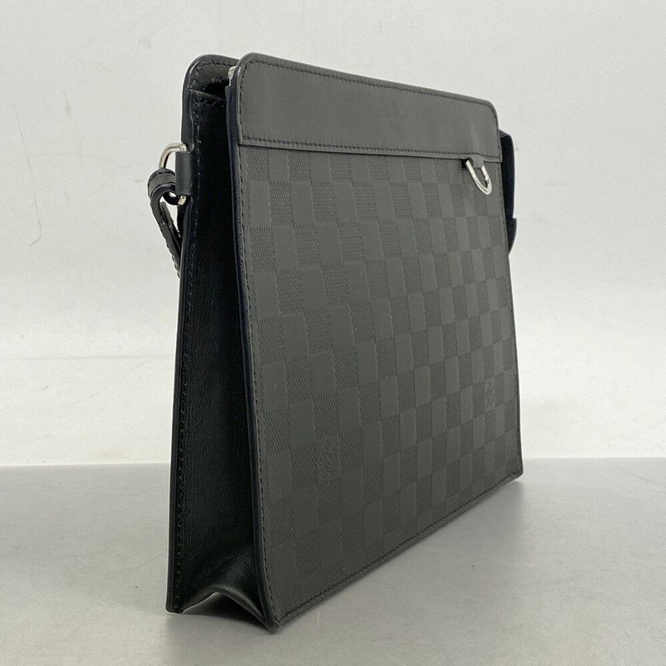 Louis Vuitton Pochette  Canvas Clutch Bag