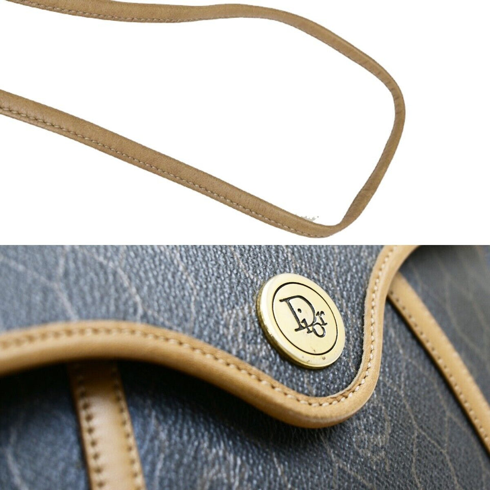Dior Honeycomb  Canvas Shoulder Bag