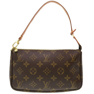 Louis Vuitton Pochette Accessoires  Canvas Clutch Bag
