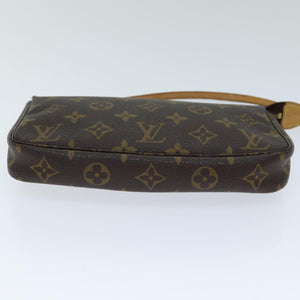 Louis Vuitton Pochette Accessoire  Canvas Clutch Bag