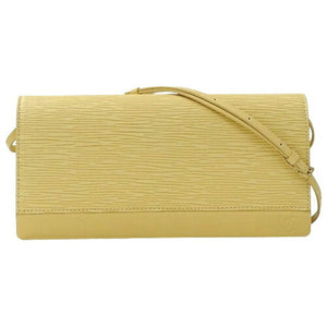 Louis Vuitton Honfleur  Leather Clutch Bag