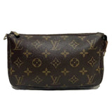 Louis Vuitton Pochette Accessoire  Canvas Clutch Bag