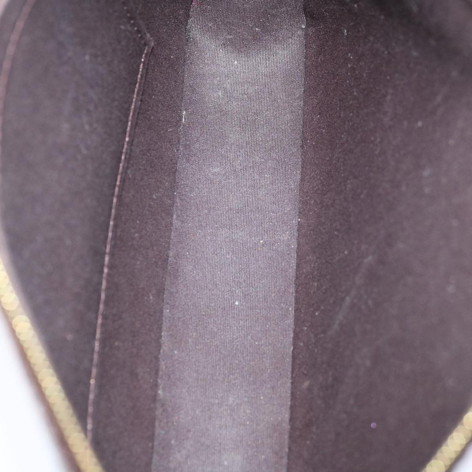 Louis Vuitton Pochette Accessoire  Patent Leather Clutch Bag