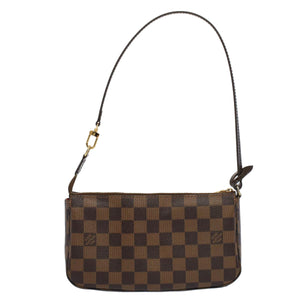 Louis Vuitton Pochette Accessoire  Canvas Clutch Bag