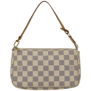 Louis Vuitton Baguette  Canvas Clutch Bag