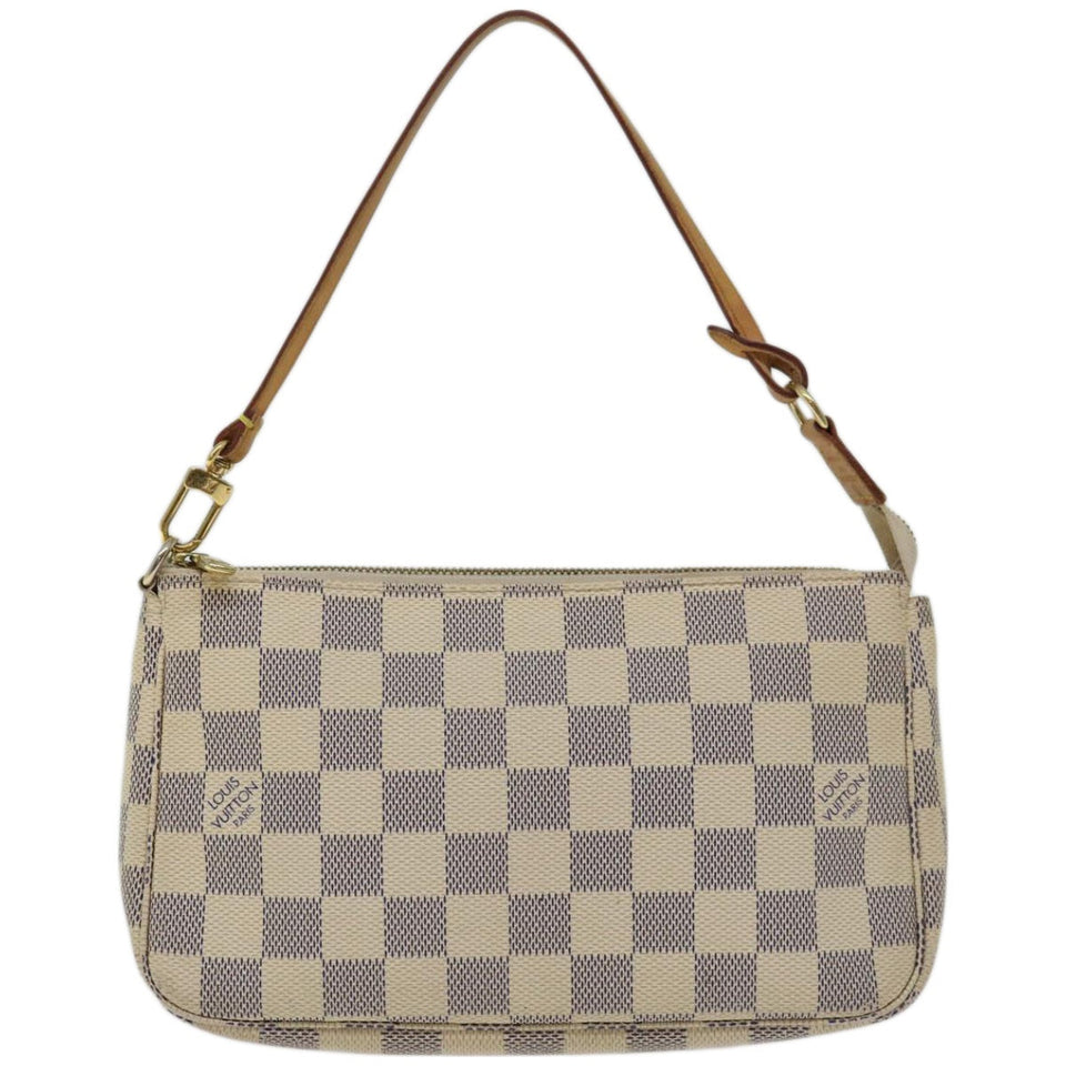 Louis Vuitton Baguette  Canvas Clutch Bag