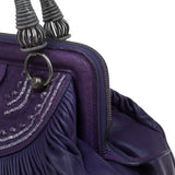 Dior Pleated Leather Plisse Satchel