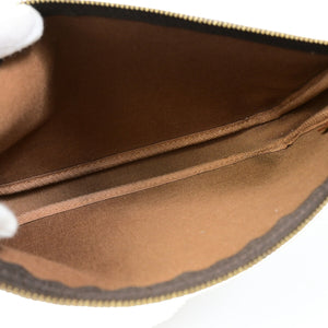Louis Vuitton Pochette Accessoires  Canvas Clutch Bag