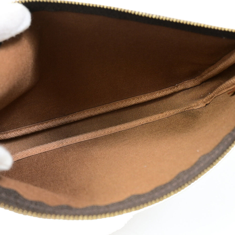 Louis Vuitton Pochette Accessoires  Canvas Clutch Bag