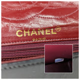 Chanel bags Vintage Black Coco Paris Double Flap Bag