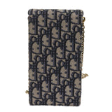 Dior Saddle  Canvas Clutch Bag