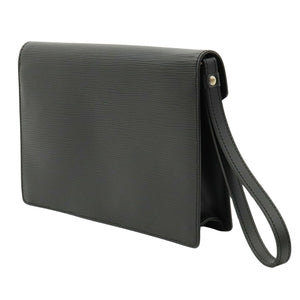 Louis Vuitton Sellier Drangonne  Leather Clutch Bag