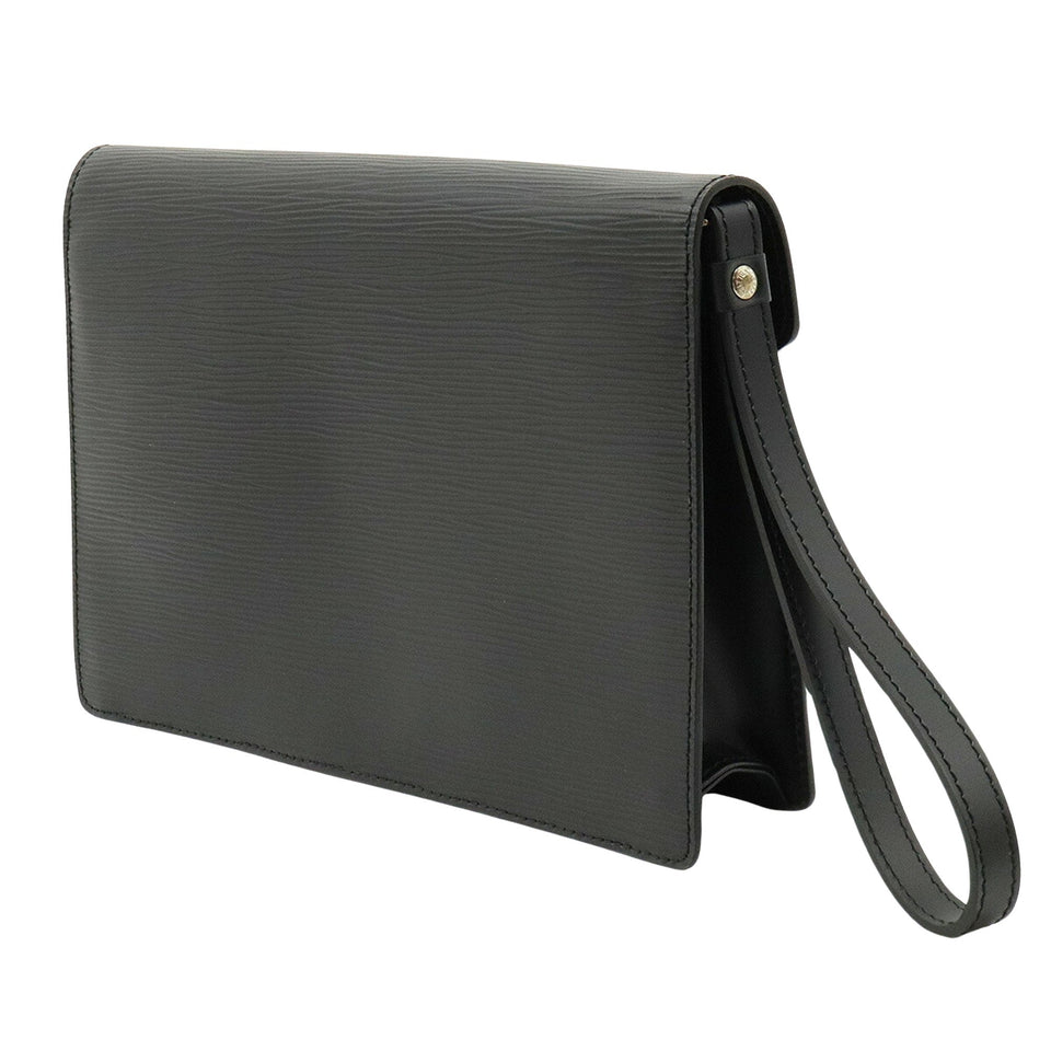 Louis Vuitton Sellier Drangonne  Leather Clutch Bag