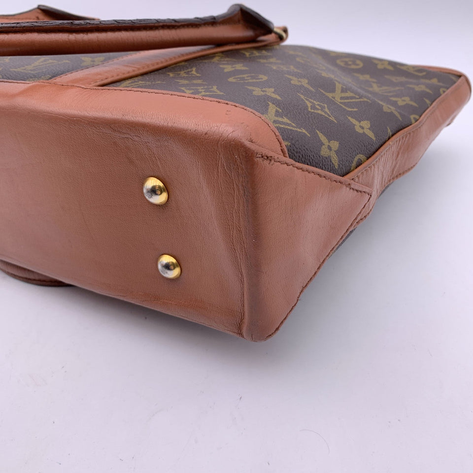 LOUIS VUITTON Vintage Monogram Canvas Sac Weekend Tote Bag
