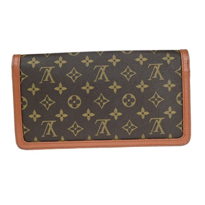 Louis Vuitton Pochette Dame  Canvas Clutch Bag